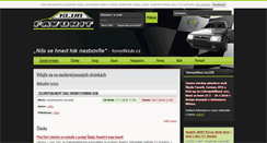 Desktop Screenshot of favoritklub.cz
