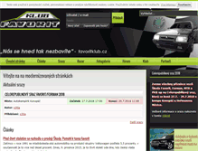 Tablet Screenshot of favoritklub.cz